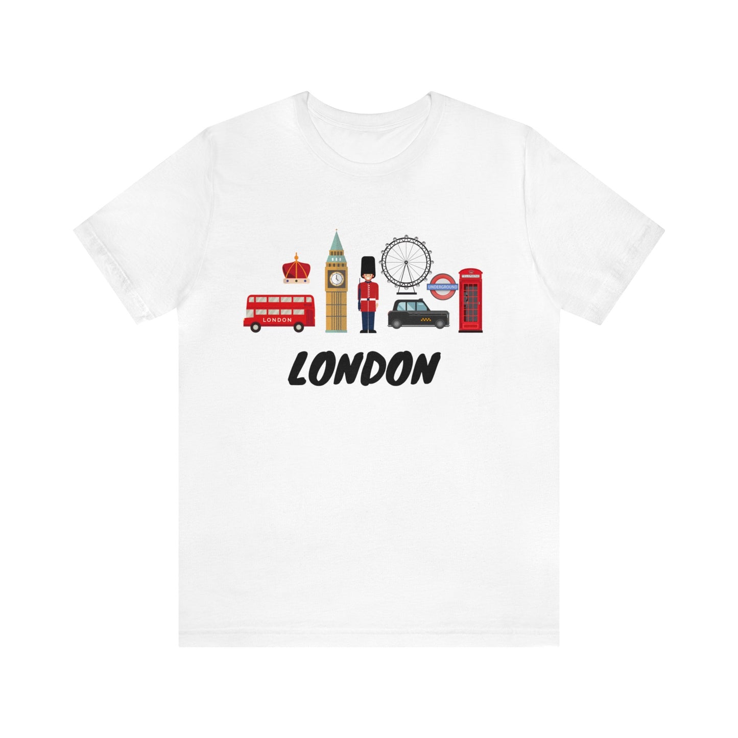 London Iconic Symbols- Unisex T-Shirt