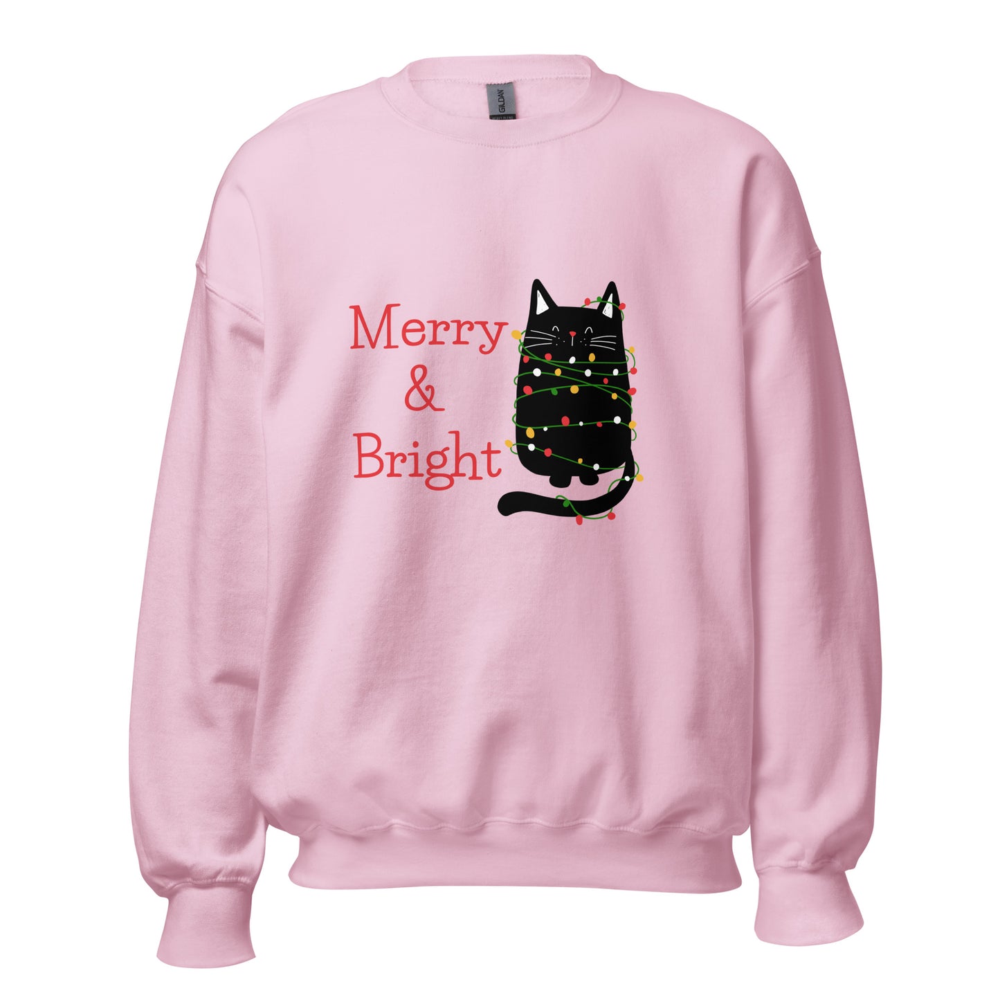 Cat Merry Bright- Unisex Sweatshirt