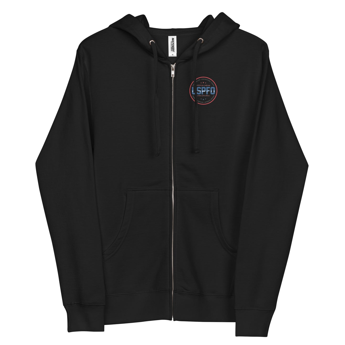 USPFO Circle- Unisex Zip Hoodie