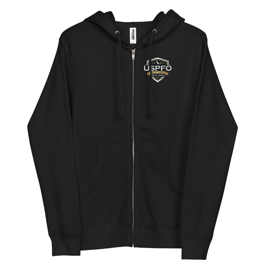 USPFO Shield- Unisex Zip Hoodie