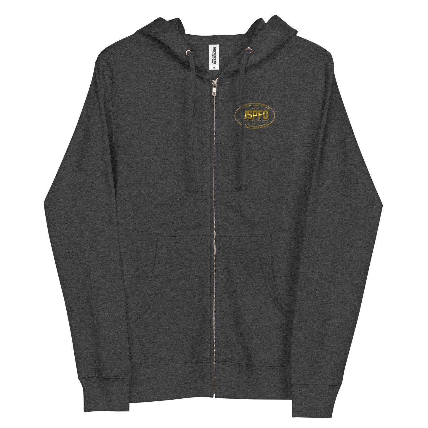 USPFO Gold Oval- Unisex Zip Hoodie