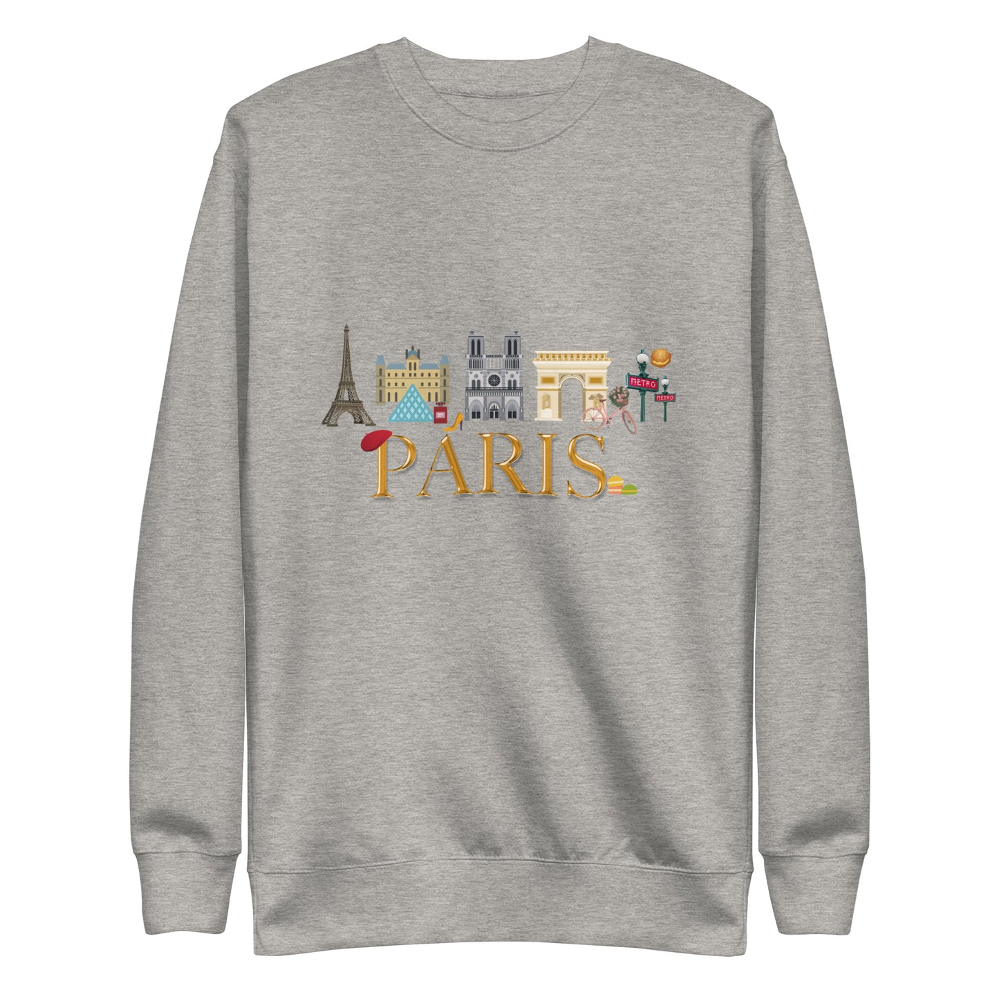 Paris Icons- Unisex Sweatshirt