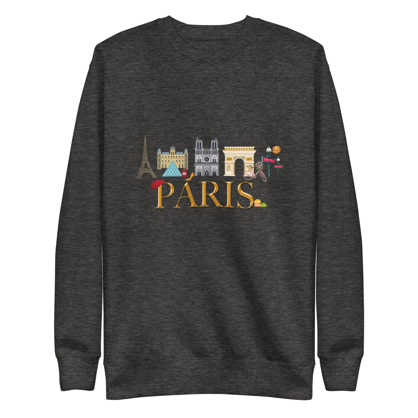 Paris Icons- Unisex Sweatshirt