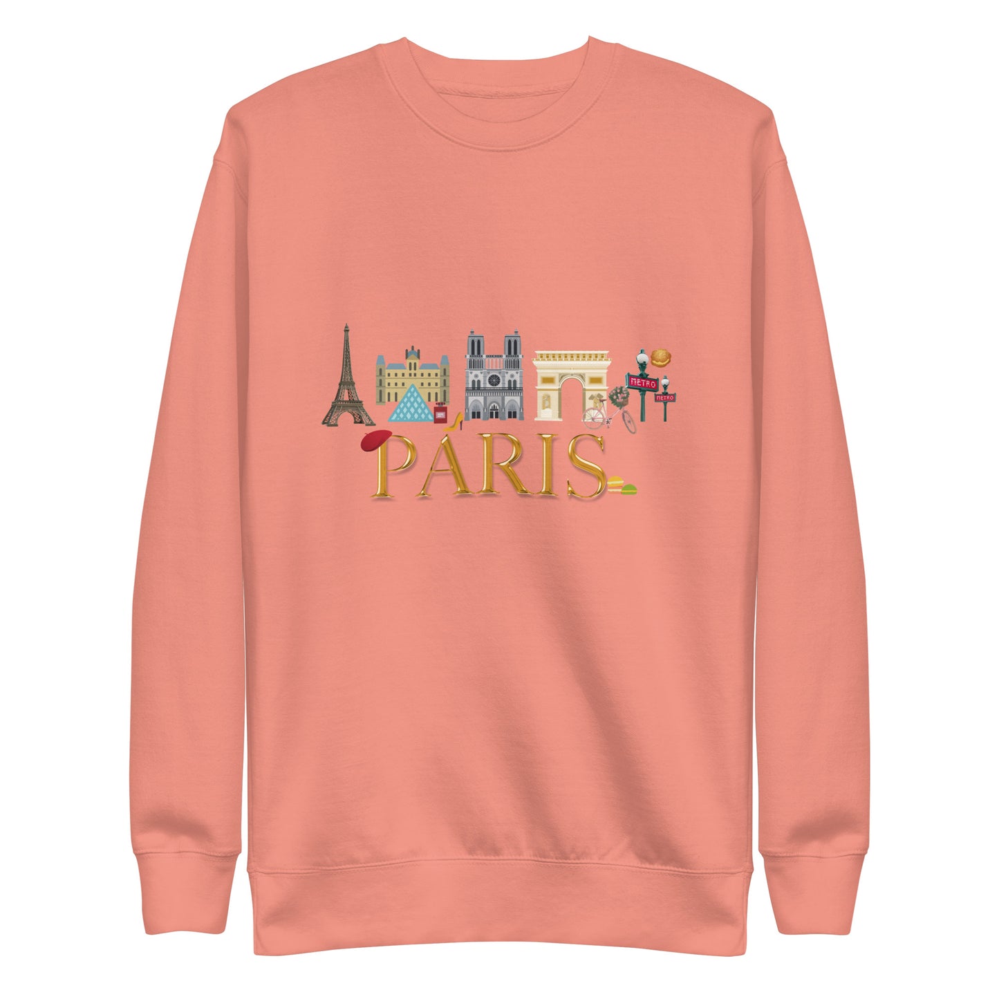 Paris Icons- Unisex Sweatshirt