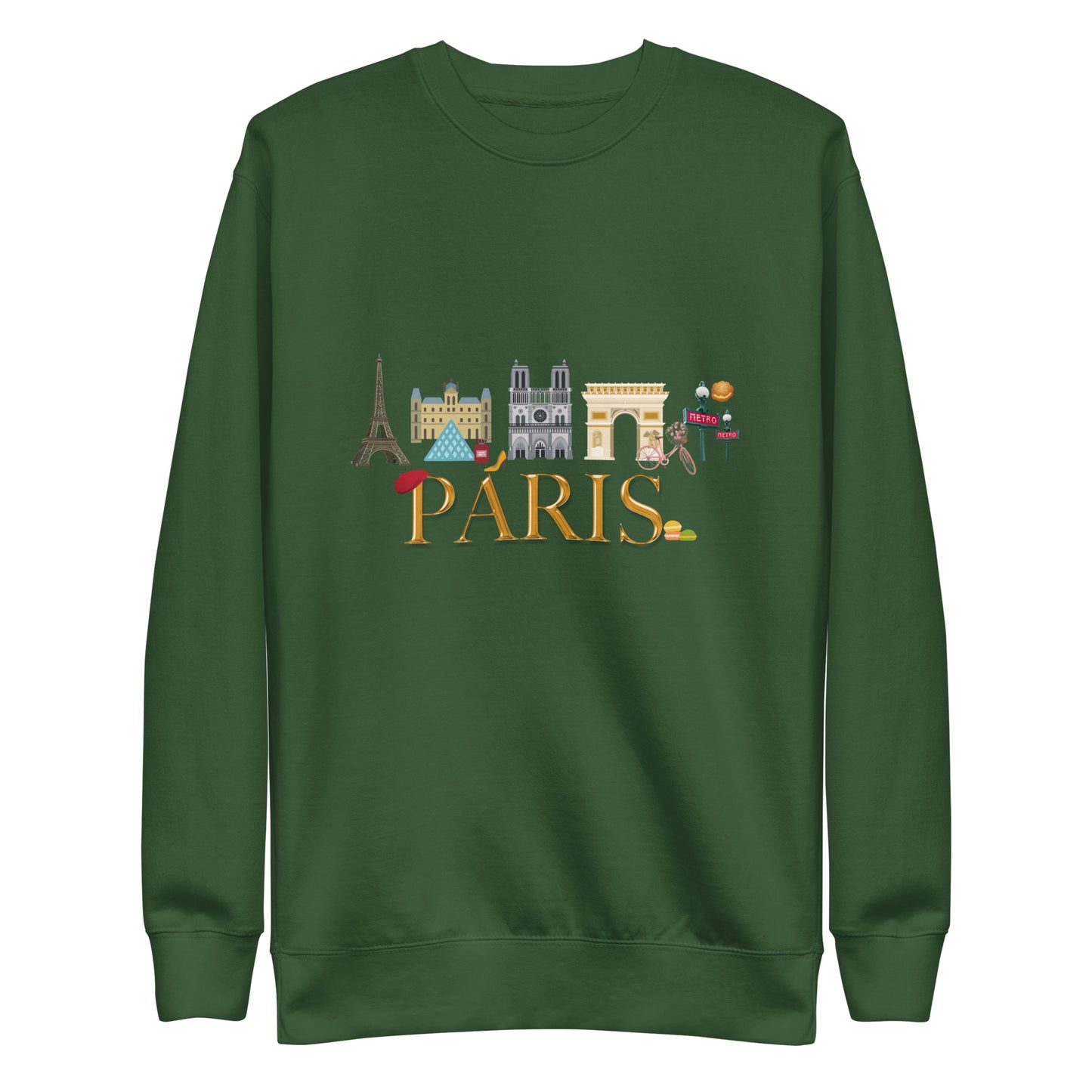 Paris Icons- Unisex Sweatshirt