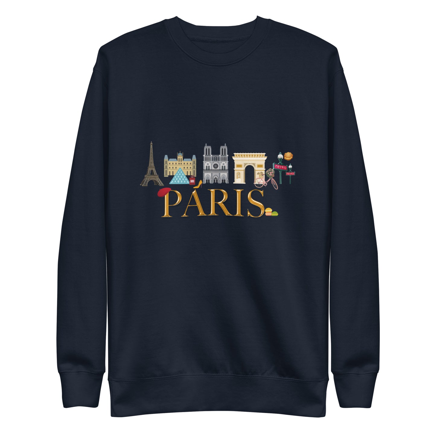 Paris Icons- Unisex Sweatshirt