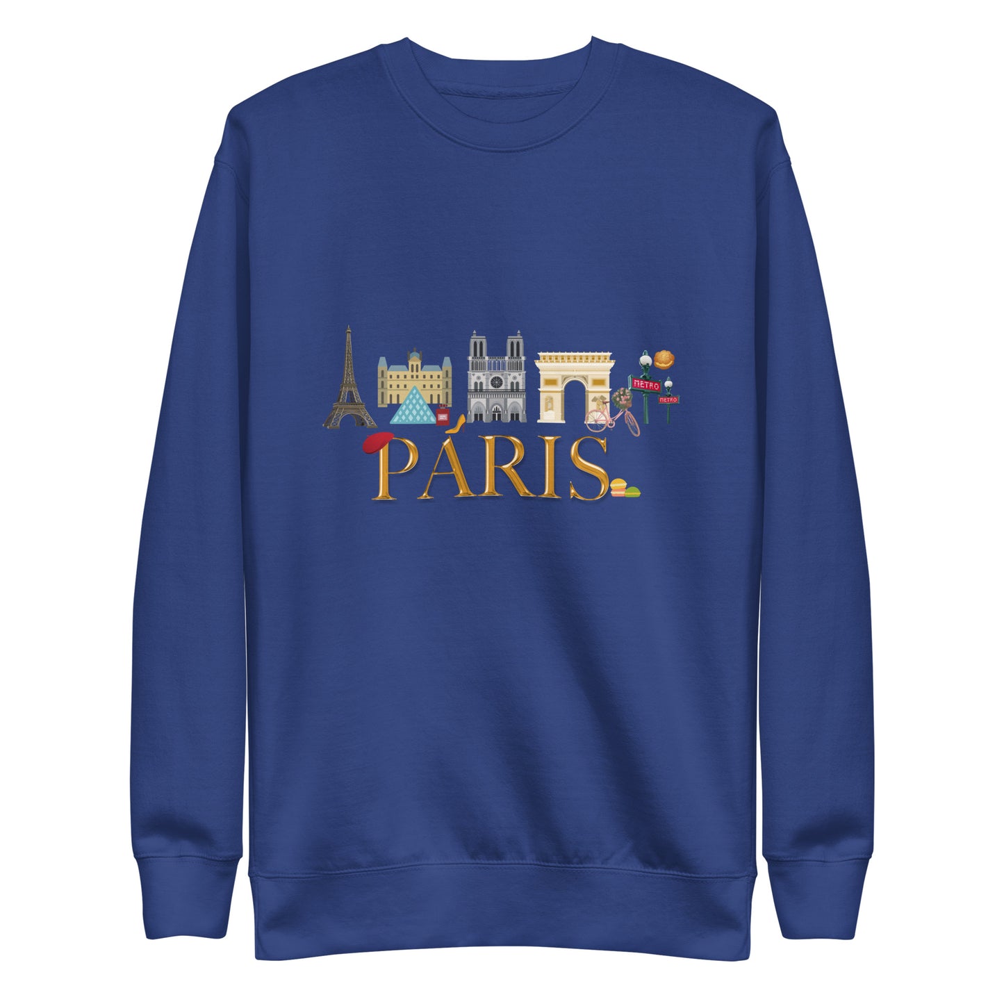 Paris Icons- Unisex Sweatshirt