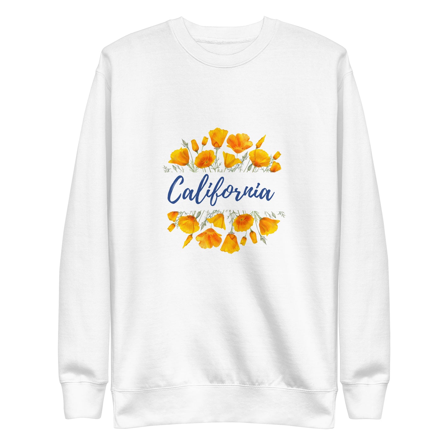 California Poppy- Unisex Sweatshirt