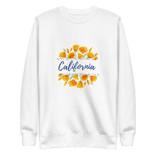 California Poppy- Unisex Sweatshirt