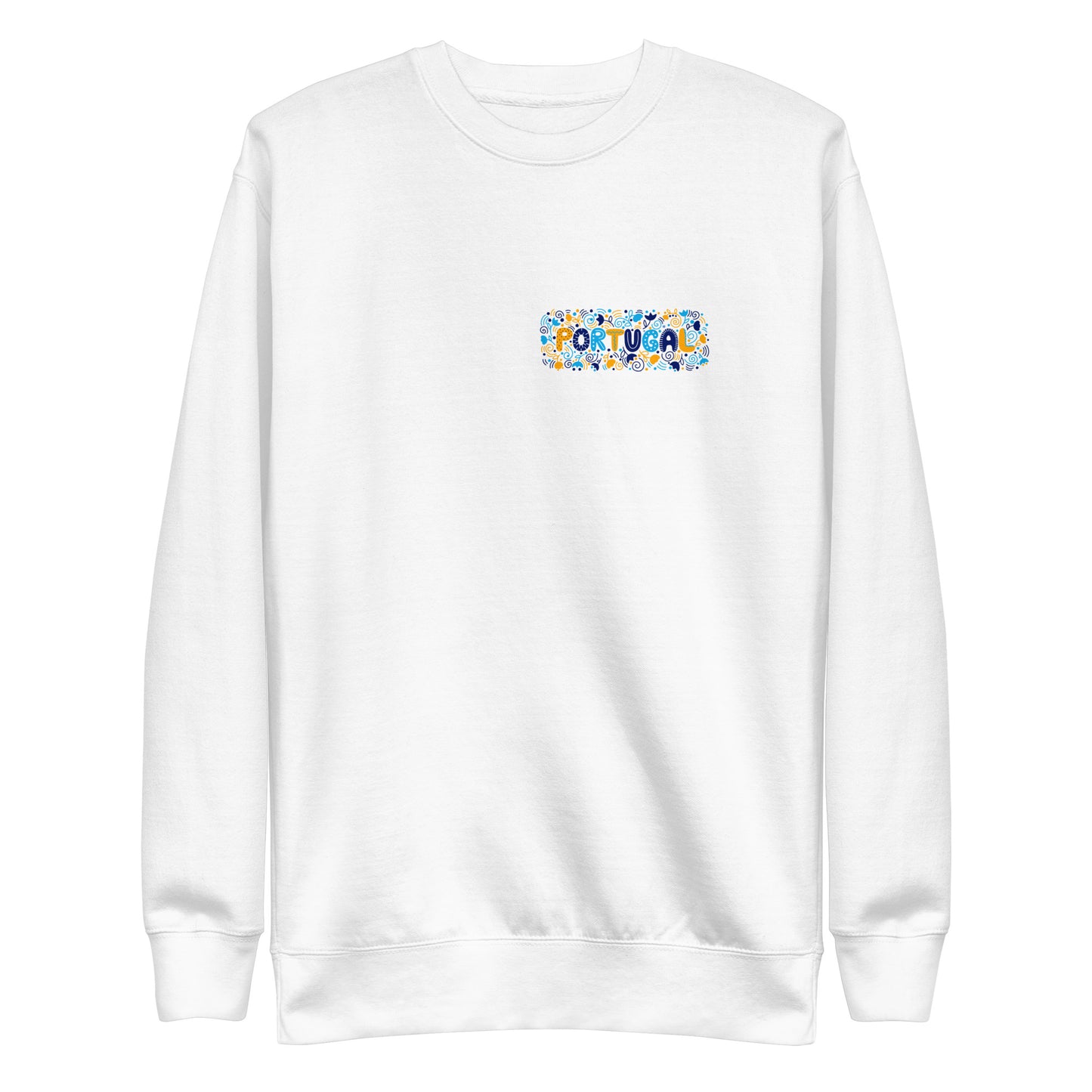 Portugal Icons- Unisex Sweatshirt (back print)