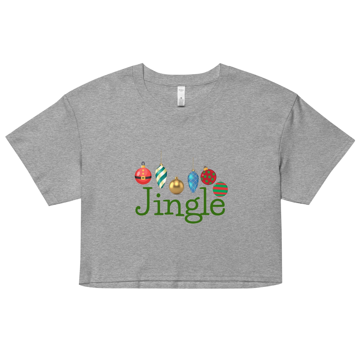 Jingle- Women’s Crop T-Shirt