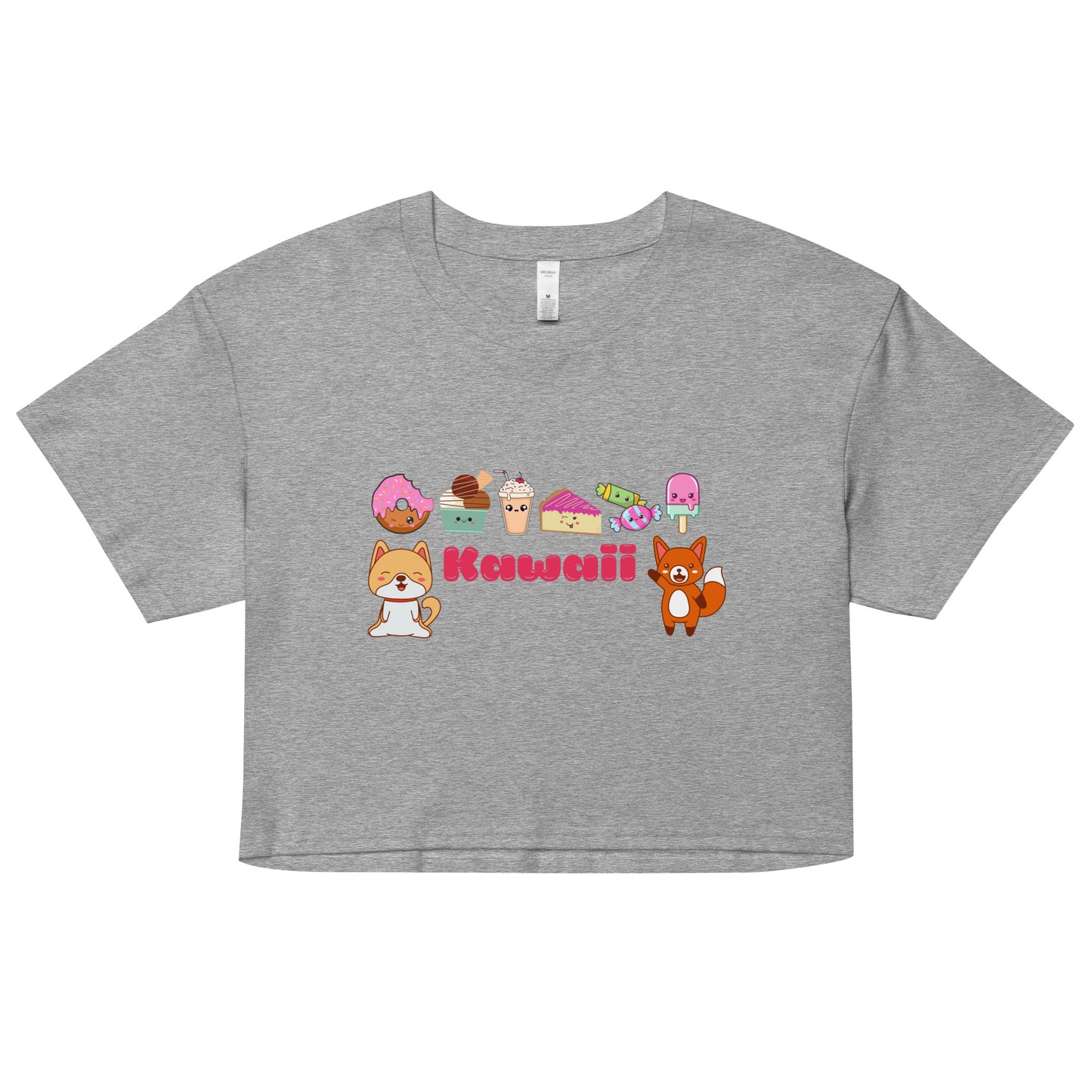 Japan Cute Kawaii- Women’s Crop T-Shirt