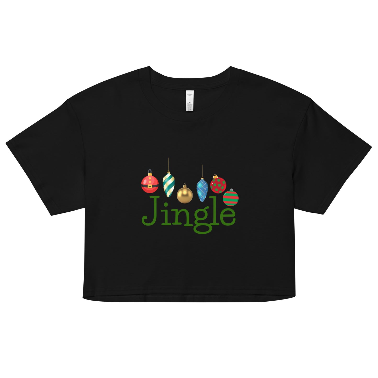 Jingle- Women’s Crop T-Shirt