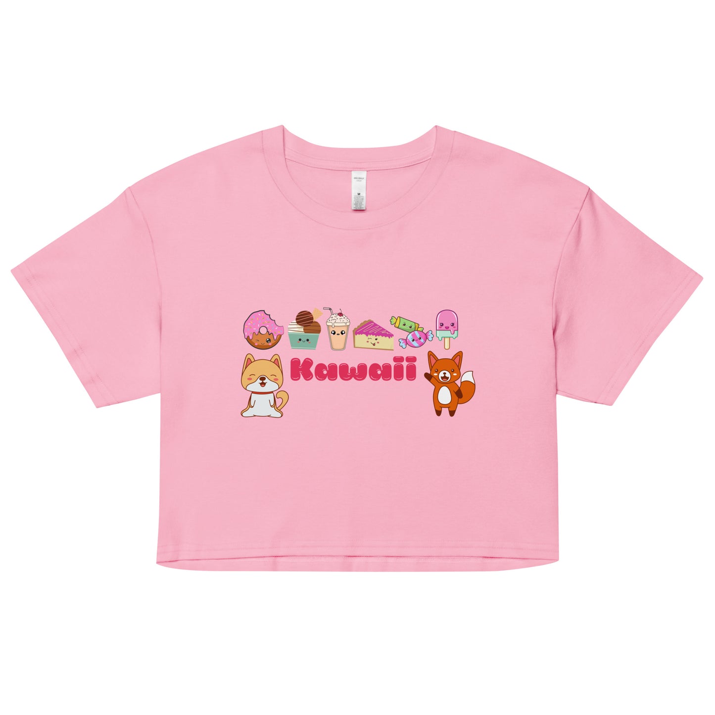 Japan Cute Kawaii- Women’s Crop T-Shirt