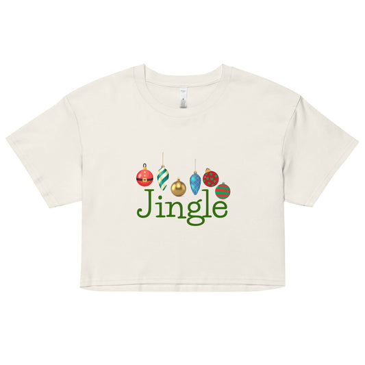 Jingle- Women’s Crop T-Shirt