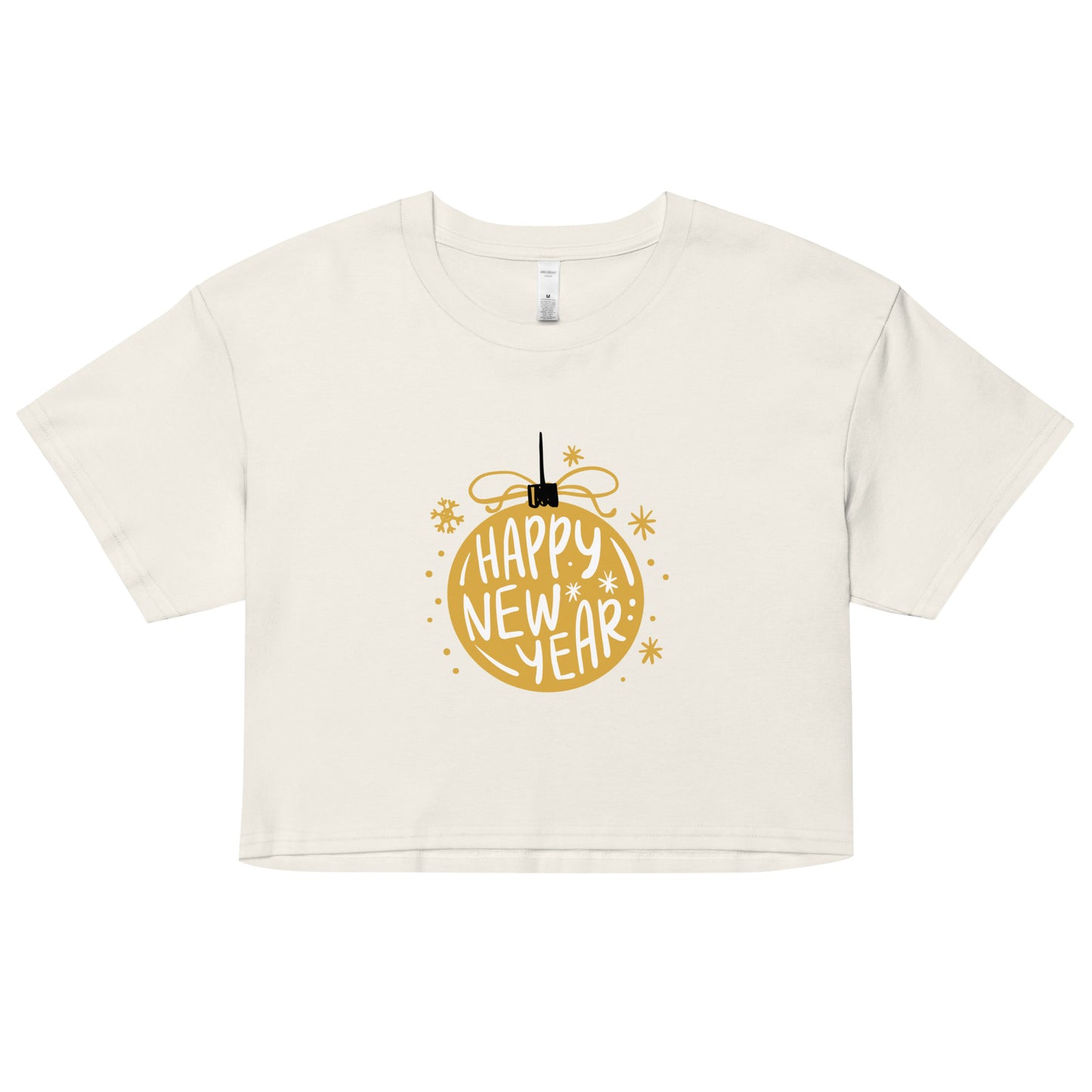 New Year's- Women’s Crop T-Shirt