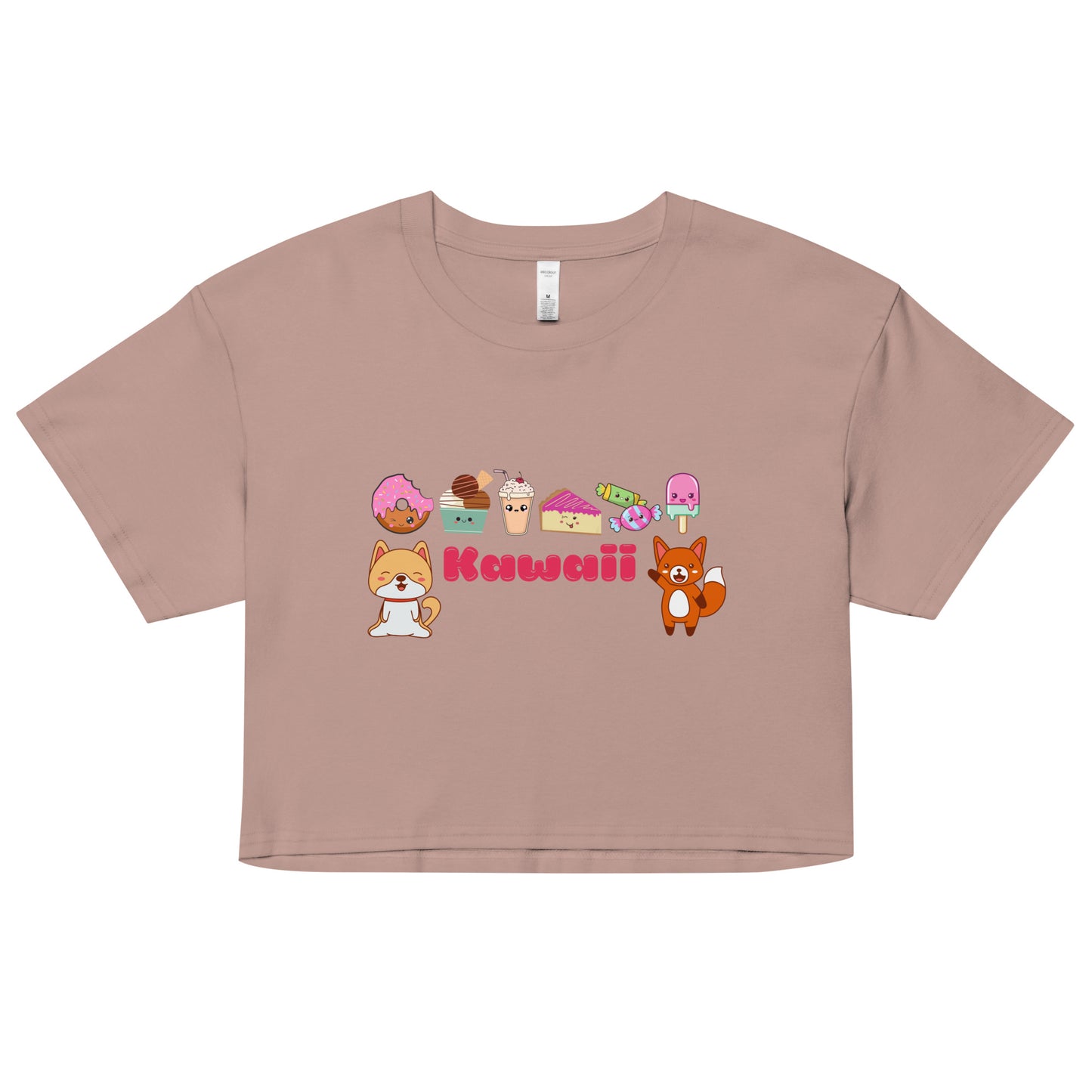 Japan Cute Kawaii- Women’s Crop T-Shirt