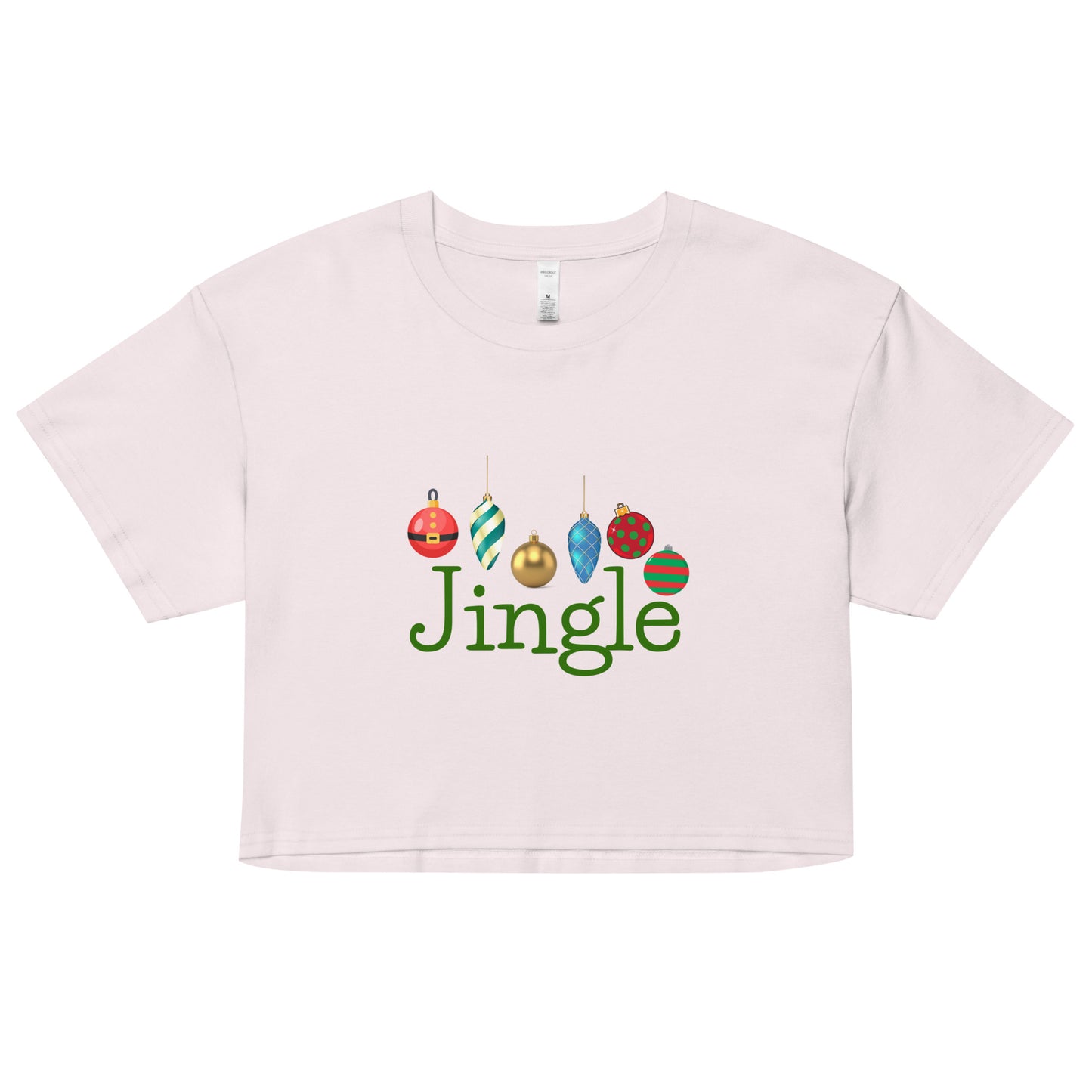 Jingle- Women’s Crop T-Shirt