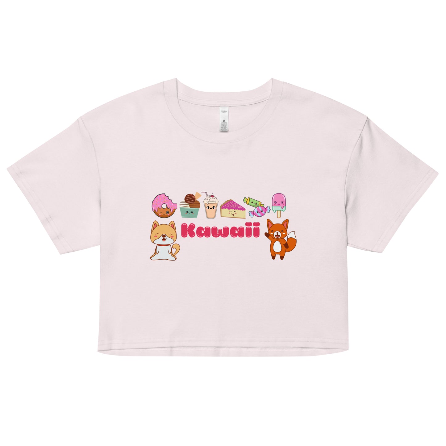 Japan Cute Kawaii- Women’s Crop T-Shirt