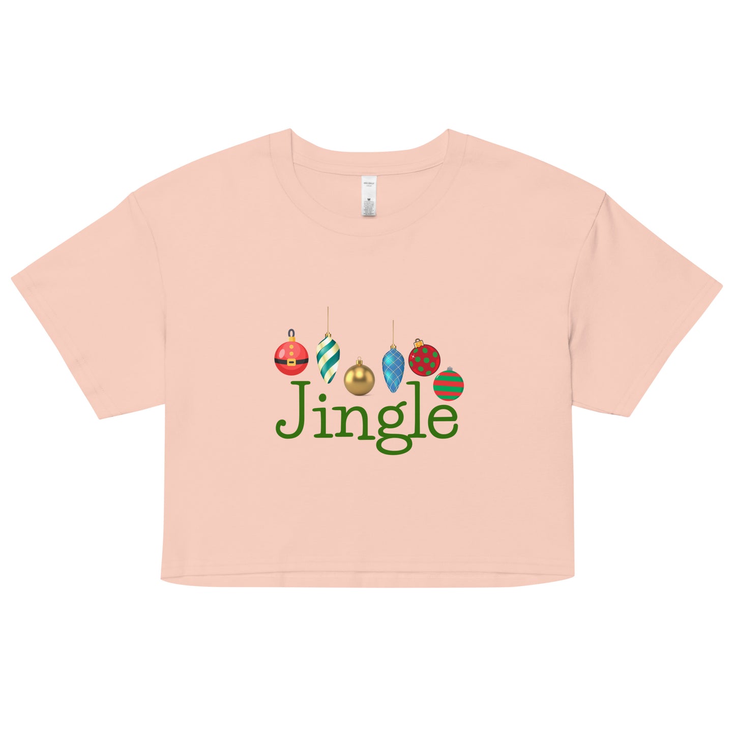 Jingle- Women’s Crop T-Shirt