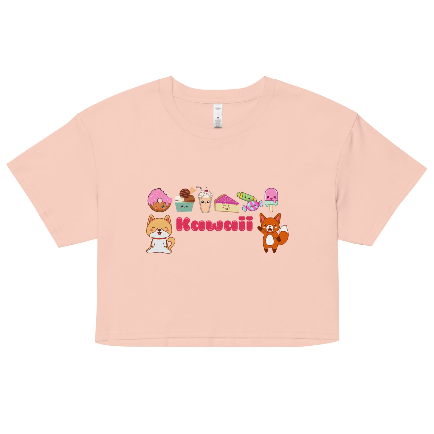 Japan Cute Kawaii- Women’s Crop T-Shirt