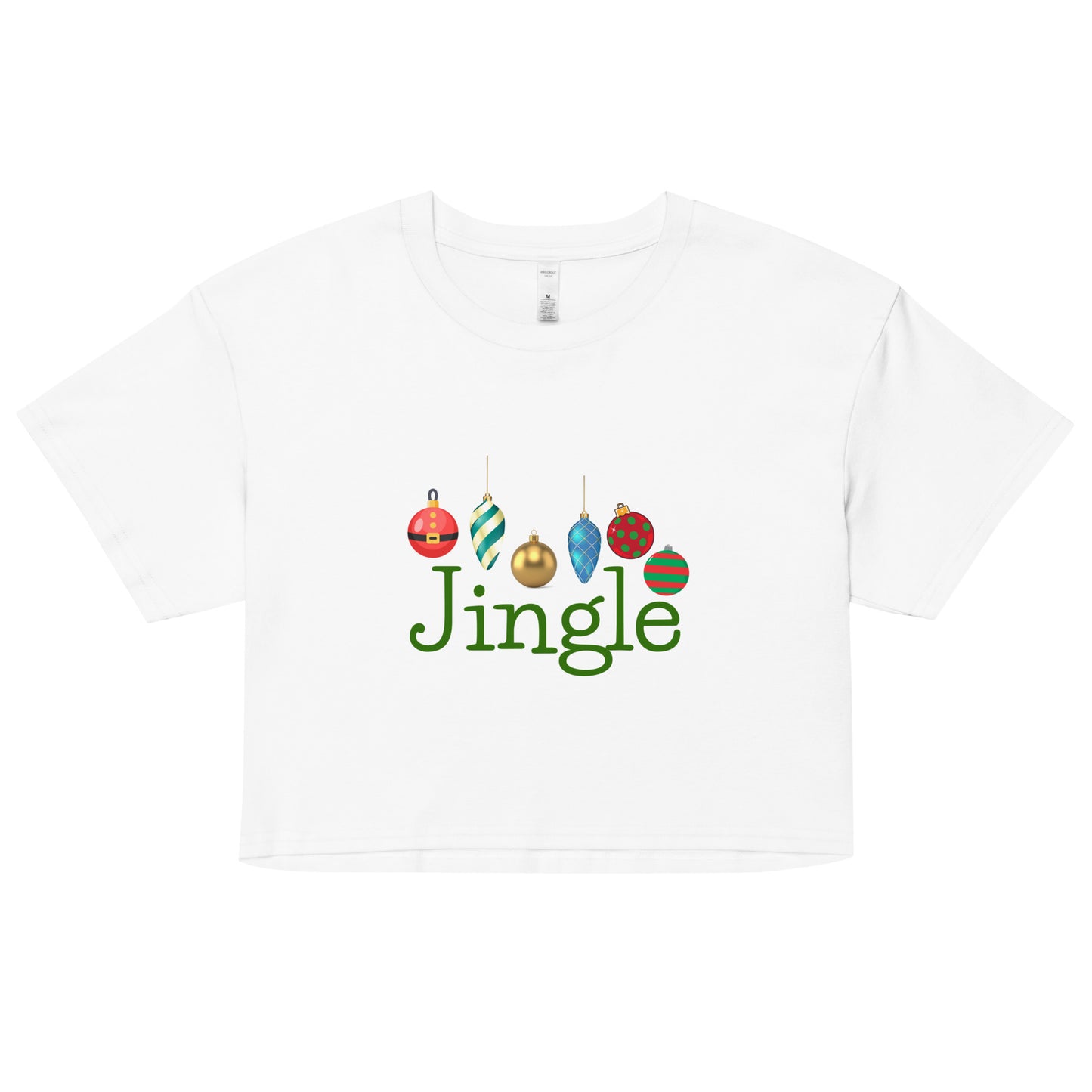 Jingle- Women’s Crop T-Shirt