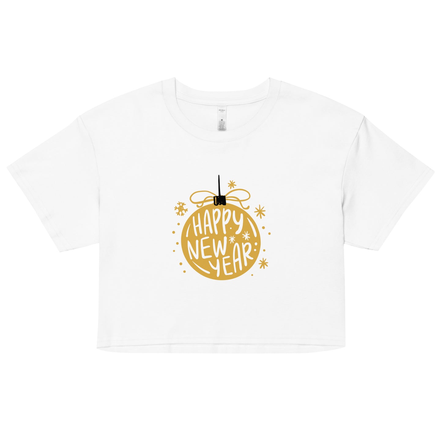 New Year's- Women’s Crop T-Shirt