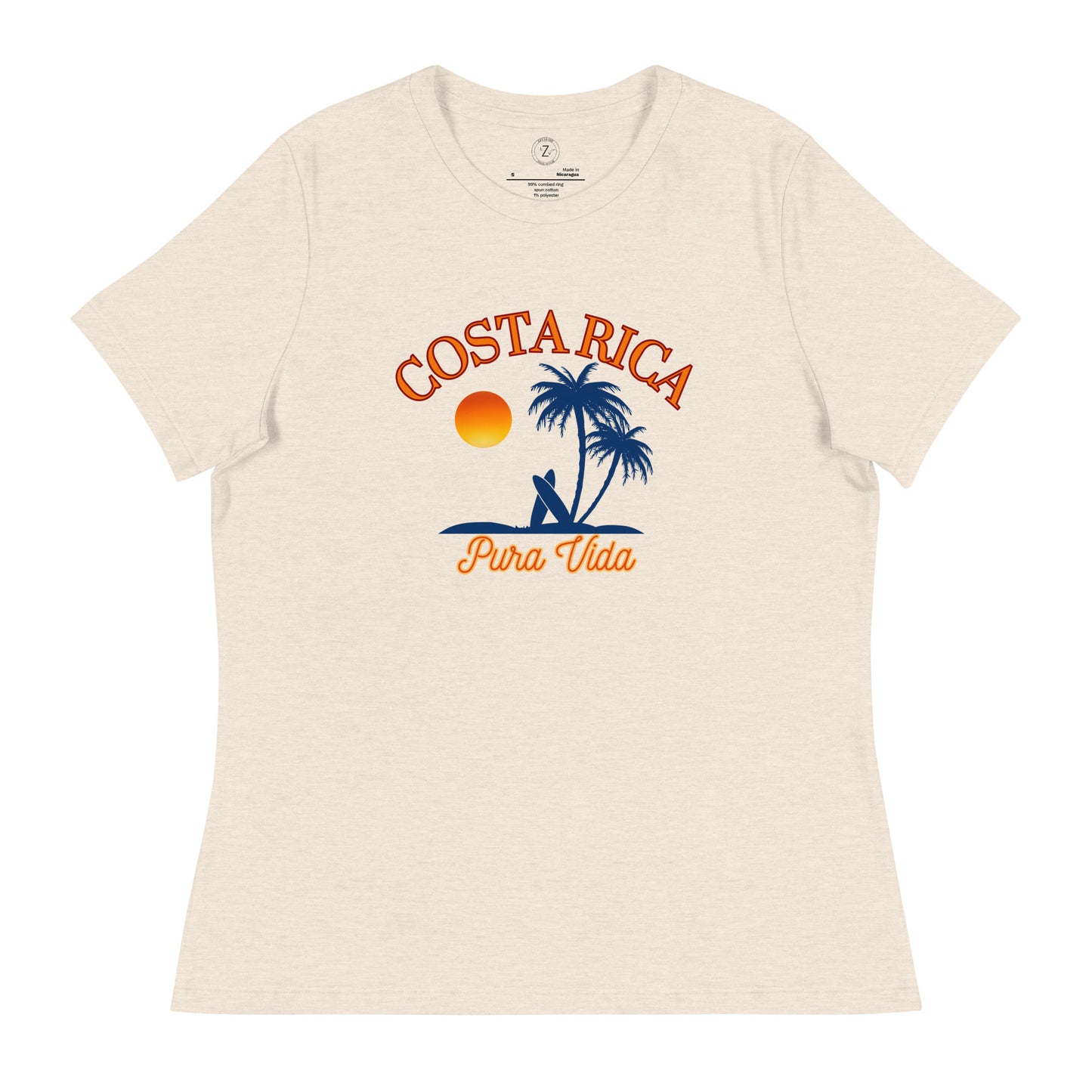 Costa Rica Pura Vida- Women's T-Shirt