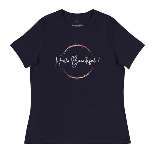 Hello Beautiful- Women's T-Shirt